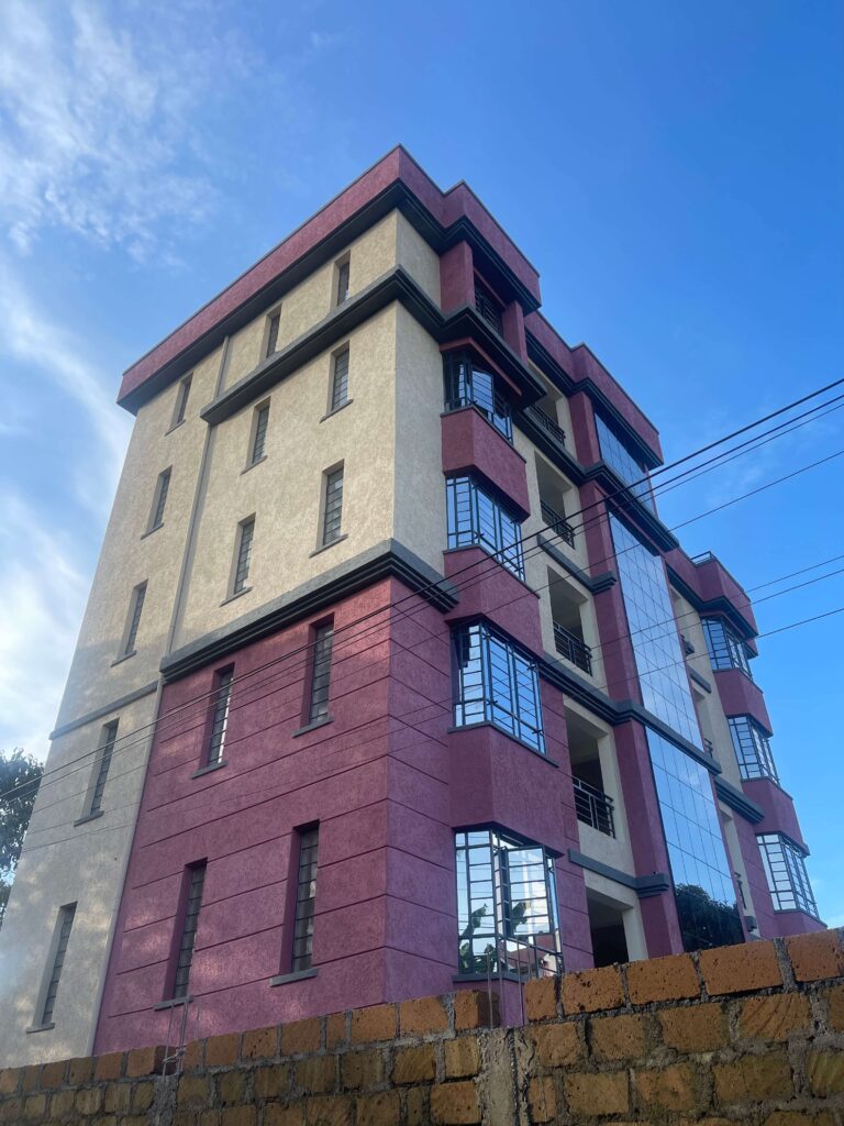 Full interior and exterior apartment repaint in Kiambu, Kenya, by Paint Pros Africa